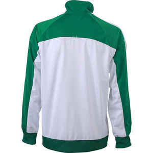 Zoowa | Veste Sport publicitaire pour homme Vert Blanc 2