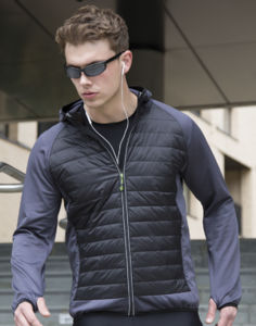 Zugoce | Veste Sport publicitaire pour homme Noir Charbon 5