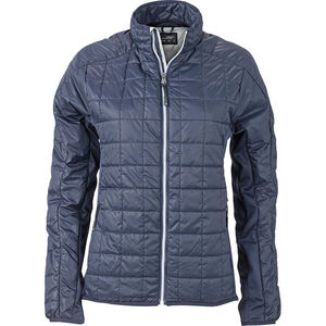 Tattu | Veste publicitaire pour femme Marine Argent