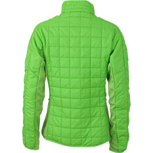 Tattu | Veste publicitaire pour femme Vert printemps Argent 1