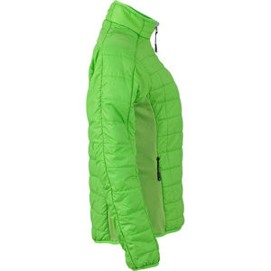 Tattu | Veste publicitaire pour femme Vert printemps Argent 2