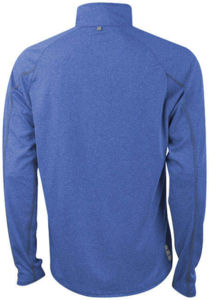 Tricot Quart Zippé Taza | Veste publicitaire pour homme Bleu bruyère 1