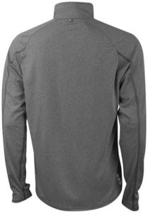 Tricot Quart Zippé Taza | Veste publicitaire pour homme Gris 1