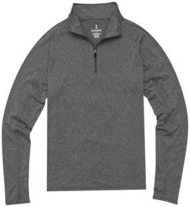 Tricot Quart Zippé Taza | Veste publicitaire pour homme Gris 2