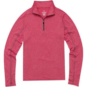 Tricot Quart Zippé Taza | Veste publicitaire pour homme Rouge 2