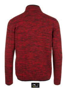 Turbo | Veste personnalisée pour homme Rouge Noir 1