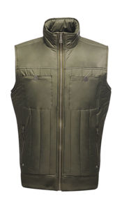 Viruri | Veste publicitaire pour homme Kaki foncé 1