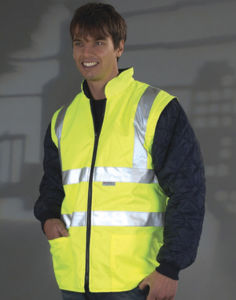 Wajenni | Veste publicitaire unisexe Jaune Fluo