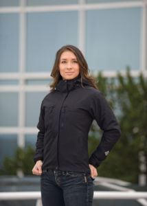 Xyye | Veste publicitaire pour femme Noir 1