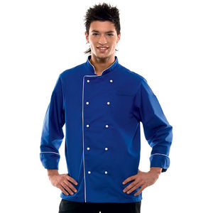 Veste cuisinier Bleu Blanc
