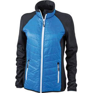 Veste publicitaire technique femme Noir Cobalt